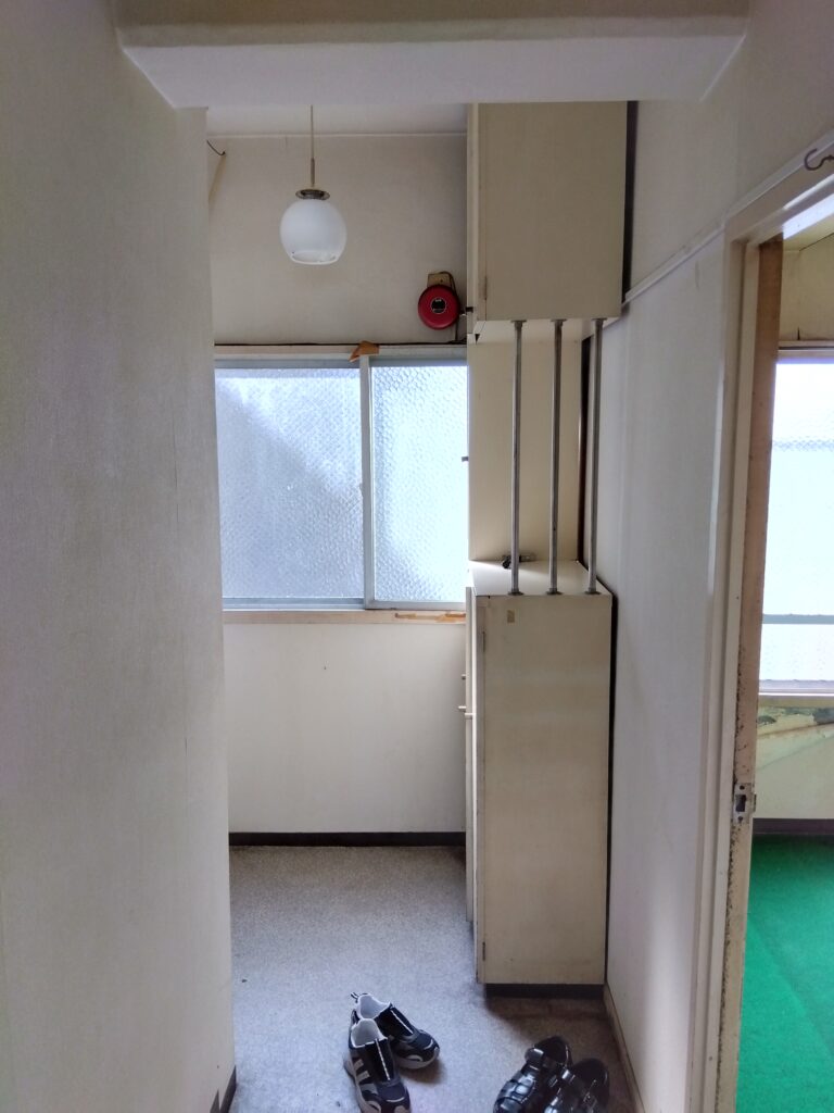 【施工前】玄関