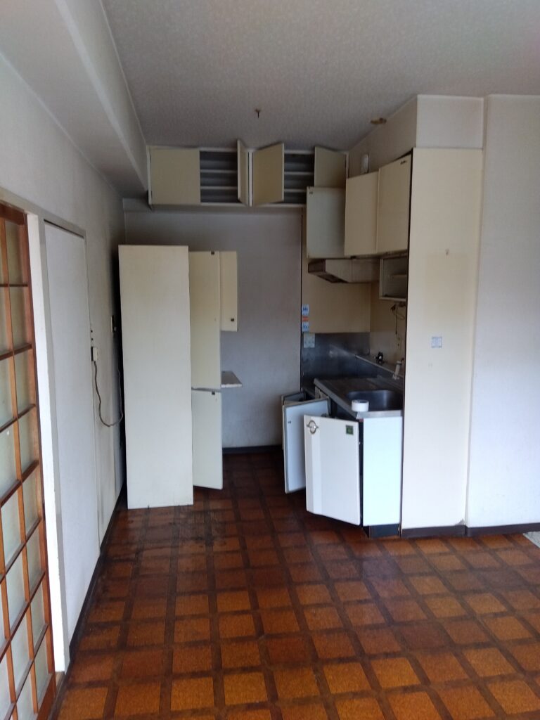 【施工前】床材貼り替え